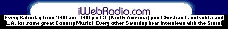 Join Christian Lamitschka every Saturday for some great country music and hear interviews with the stars!